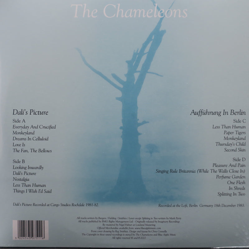 CHAMELEONS 'Dali's Picture/Aufführung In Berlin' Vinyl 2LP (1993 Post-Punk/Alt. Rock)