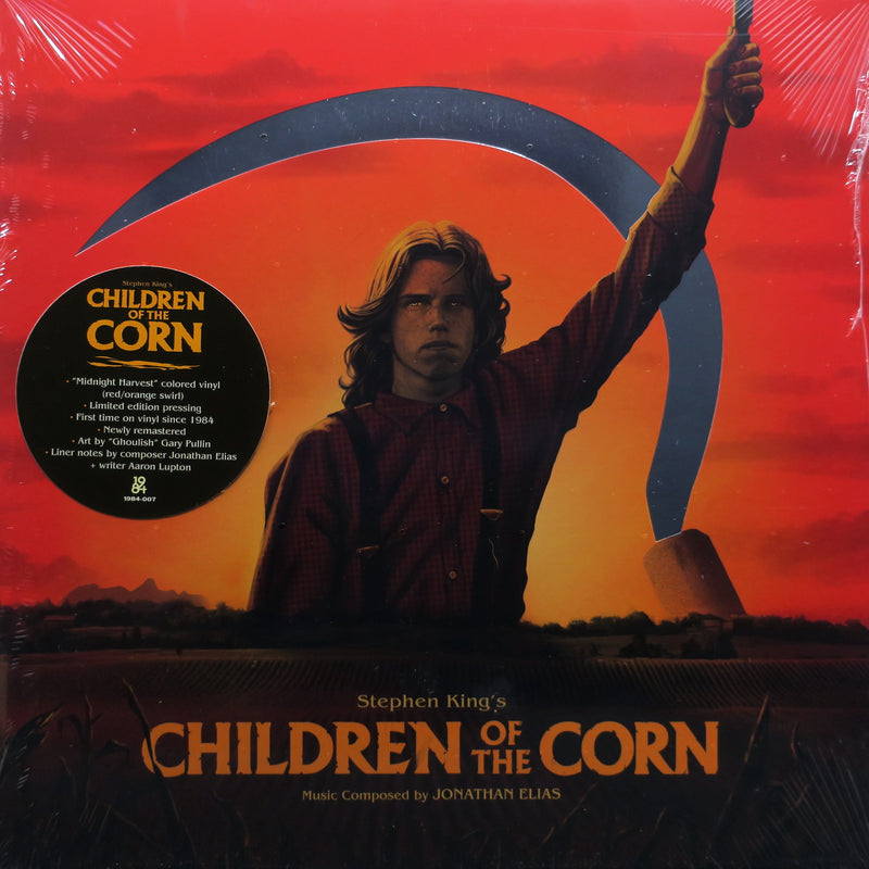'CHILDREN OF THE CORN' Soundtrack "Midnight Harvest" RED/ORANGE Vinyl LP