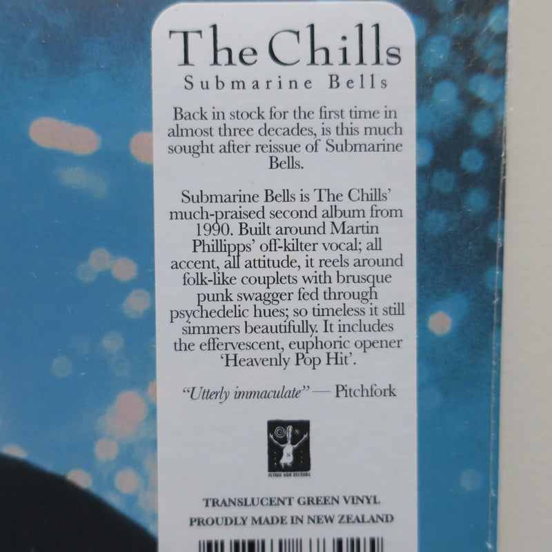 CHILLS 'Submarine Bells' GREEN Vinyl LP (1990 NZ Indie)