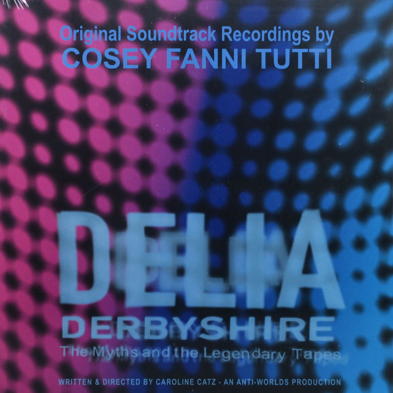 COSEY FANNI TUTTI 'Delia Derbyshire: The Myths And The Legendary Tapes' CLEAR Vinyl LP