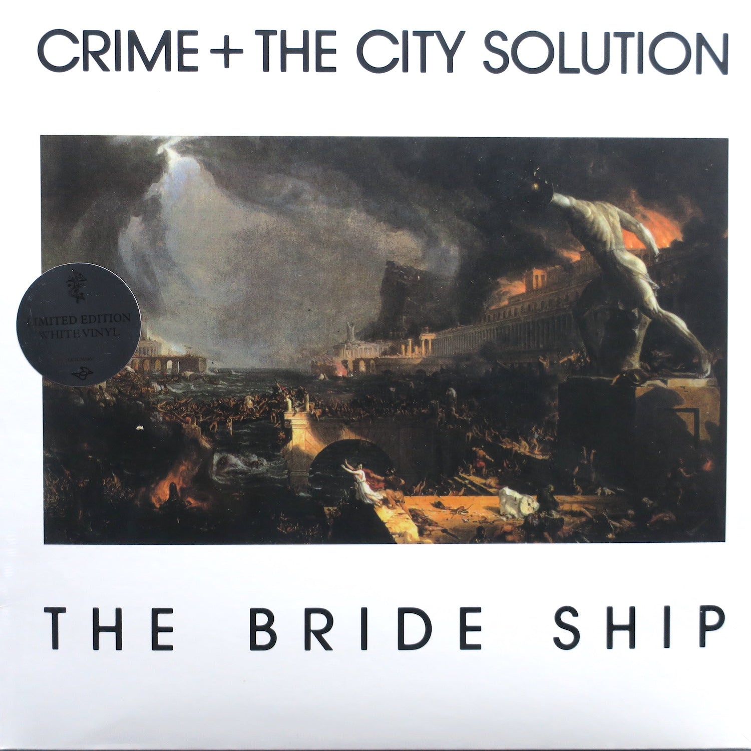 Crime + The City Solution - The Bride Ship, White Vinyl LP Crime + The City Solution - The Bride Ship, White Vinyl LP