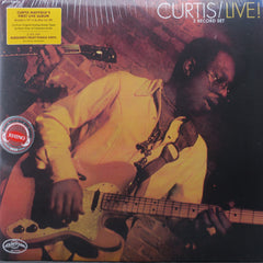 CURTIS MAYFIELD 'Curtis/Live!' BURGUNDY/FRUIT PUNCH Vinyl 2LP (1971 Soul/Funk)