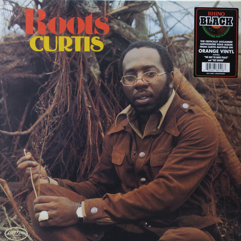 CURTIS MAYFIELD 'Roots' ORANGE Vinyl LP