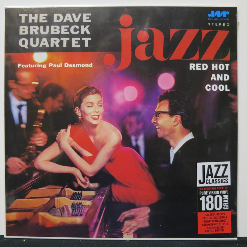 DAVE BRUBECK 'Jazz: Red Hot And Cool' 180g Vinyl LP