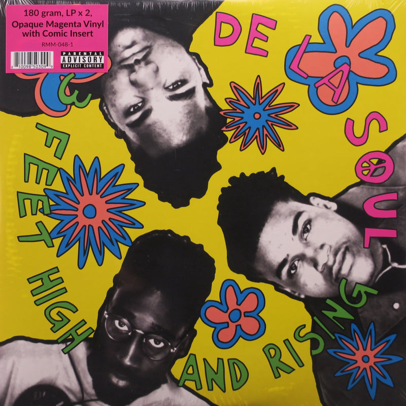 DE LA SOUL '3 Feet High And Rising' MAGENTA Vinyl 2LP