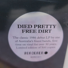 DIED PRETTY 'Free Dirt' Vinyl LP (1986 Oz Alt. Rock)