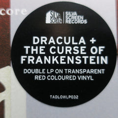 'DRACULA/CURSE OF FRANKENSTEIN' Soundtrack RED Vinyl 2LP