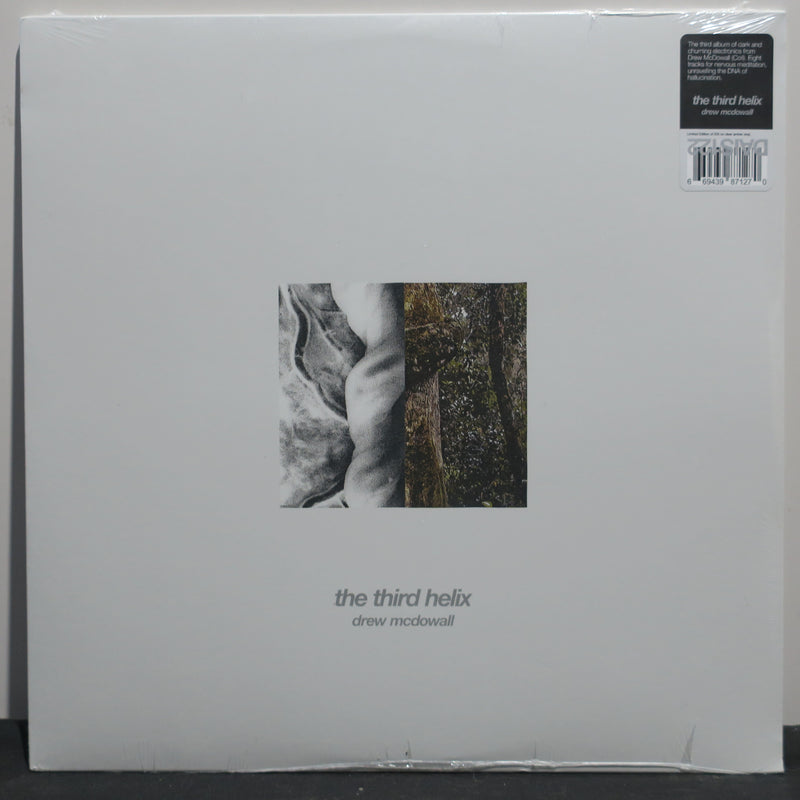 DREW MCDOWALL 'Third Helix' AMBER Vinyl LP (2018 Experimental, Ambient)