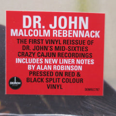DR JOHN 'MalcolM RebennacK' RED/BLACK Vinyl LP