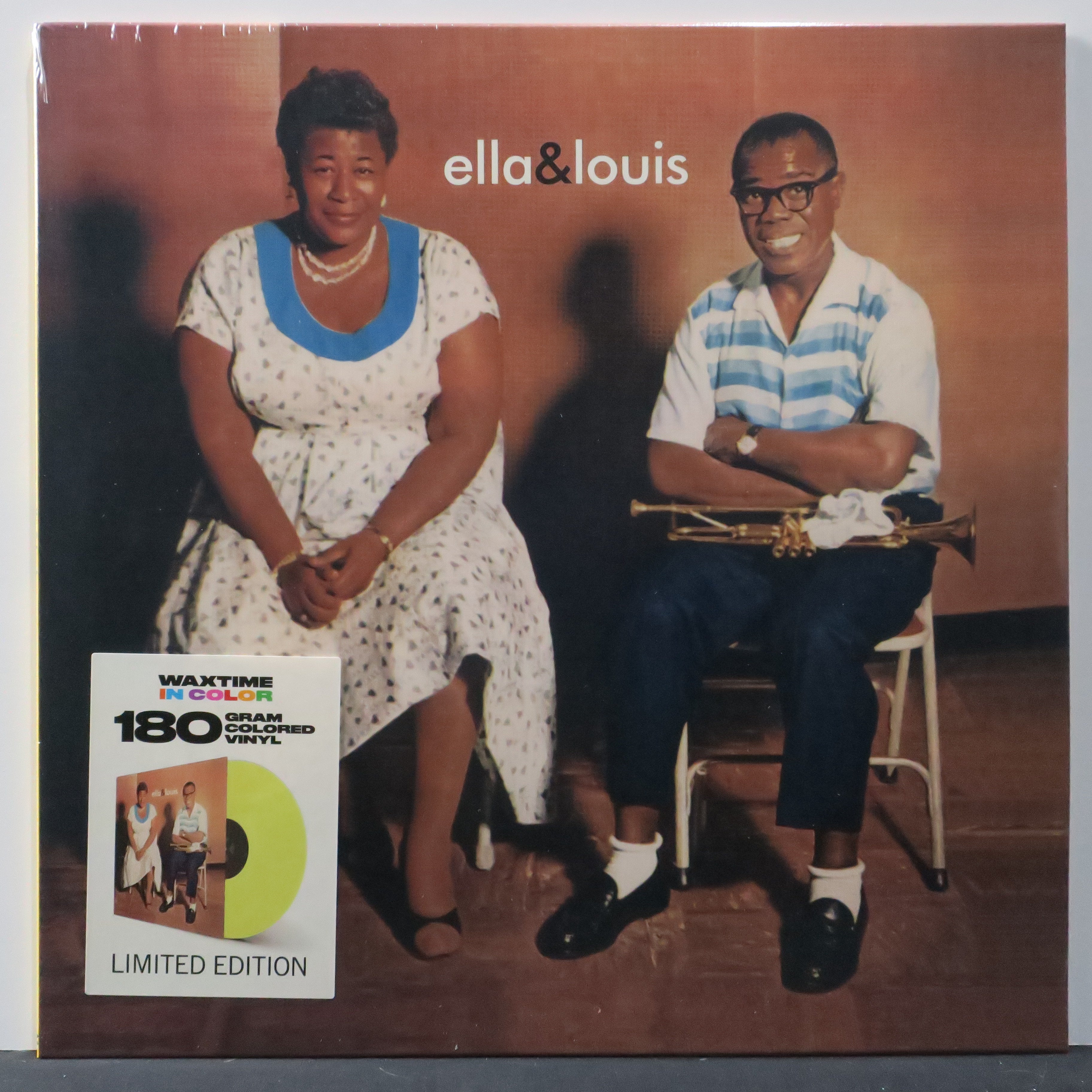 ELLA FITZGERALD & LOUIS ARMSTRONG 'Ella And Louis' 180g YELLOW