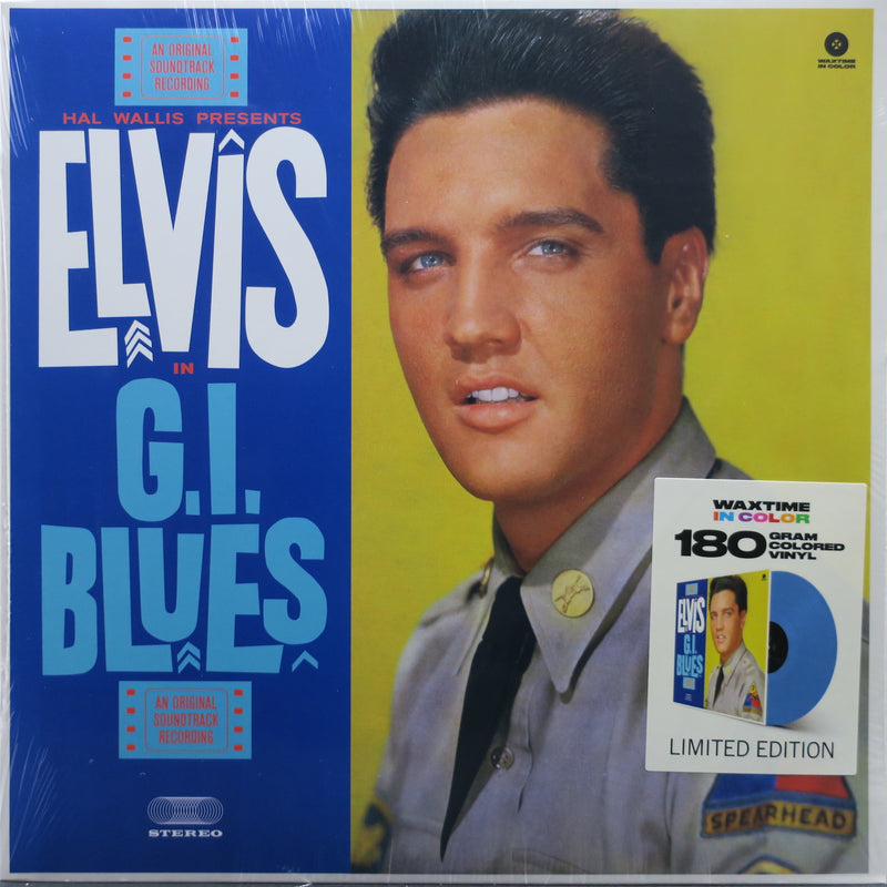 ELVIS PRESLEY 'G.I. Blues' 180g BLUE Vinyl LP