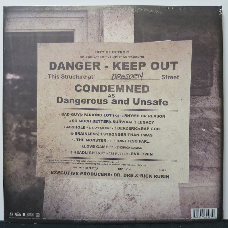 EMINEM 'Marshall Mathers LP 2' 180g Vinyl 2LP