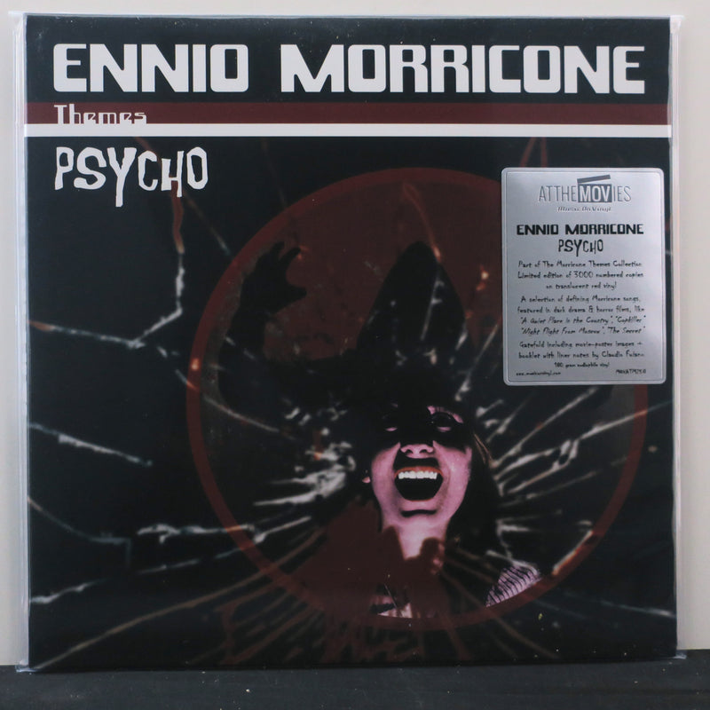 ENNIO MORRICONE 'Psycho' 180g RED Vinyl 2LP