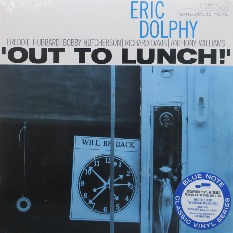 ERIC DOLPHY 'Out To Lunch' BLUE NOTE CLASSIC 180g Vinyl LP