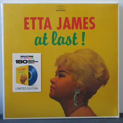 ETTA JAMES 'At Last!' 180g BLUE Vinyl LP