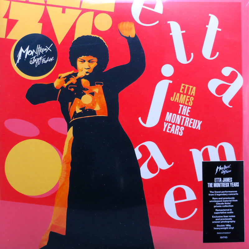 ETTA JAMES 'Montreux Years' Remastered 180g Vinyl 2LP