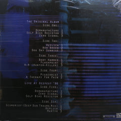 FEAR FACTORY 'Demanufacture' Remastered BLUE/BLACK WHITE Vinyl 3LP