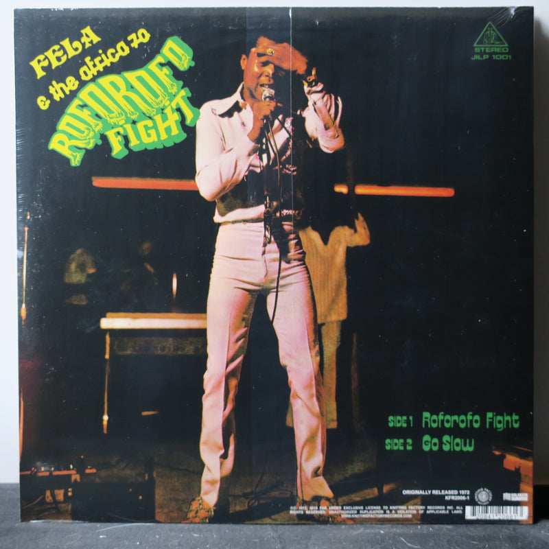 FELA KUTI 'Roforofo Fight' Vinyl LP