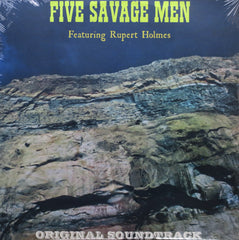 'FIVE SAVAGE MEN' Soundtrack by Rupert Holmes Vinyl LP (1977 Jazz Funk)