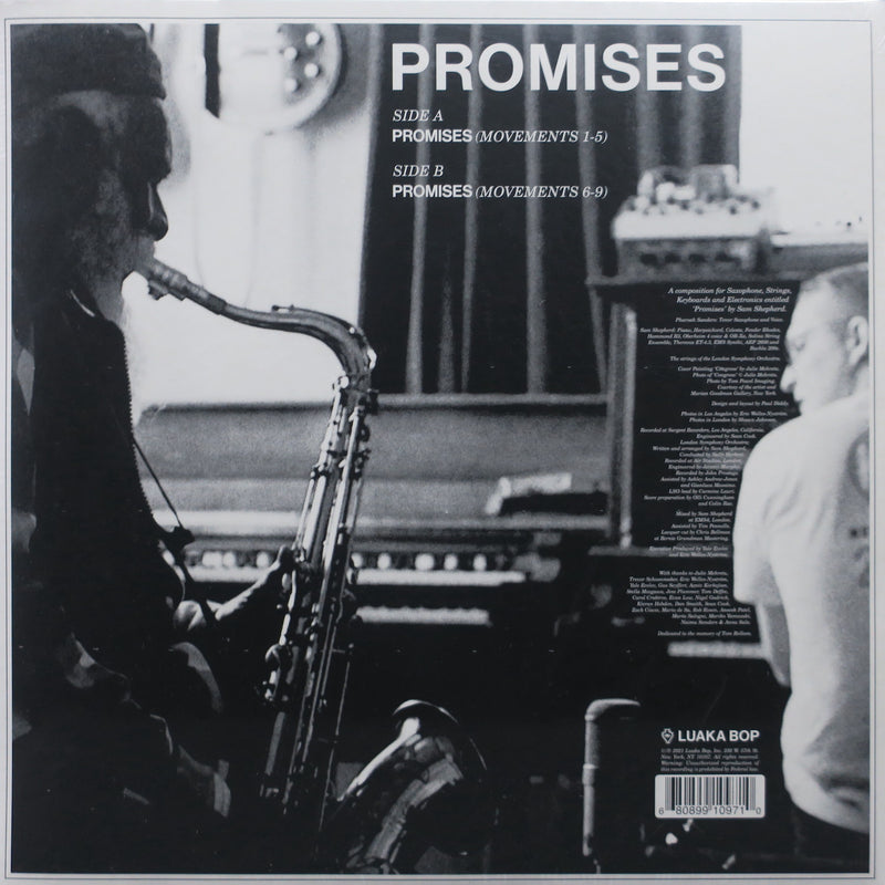 FLOATING POINTS, PHAROAH SANDERS & LSO 'Promises' COLOUR Vinyl LP