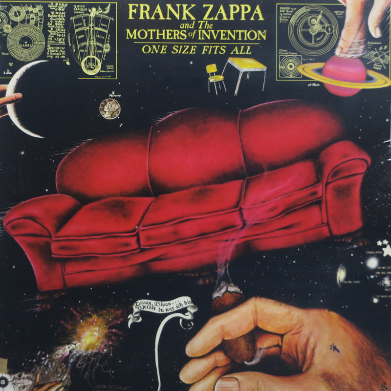 FRANK ZAPPA & THE MOTHERS OF INVENTION 'One Size Fits All' Vinyl LP (1975 Jazz-Rock)