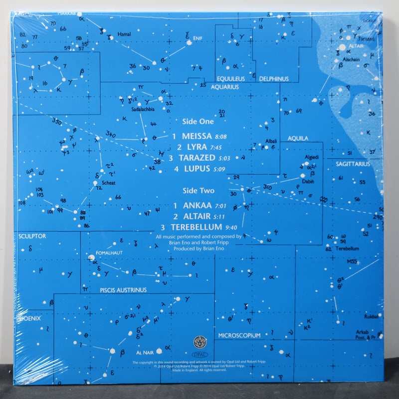 FRIPP & ENO 'Equatorial Stars' 200g Vinyl LP (2004 Experimental Ambient)