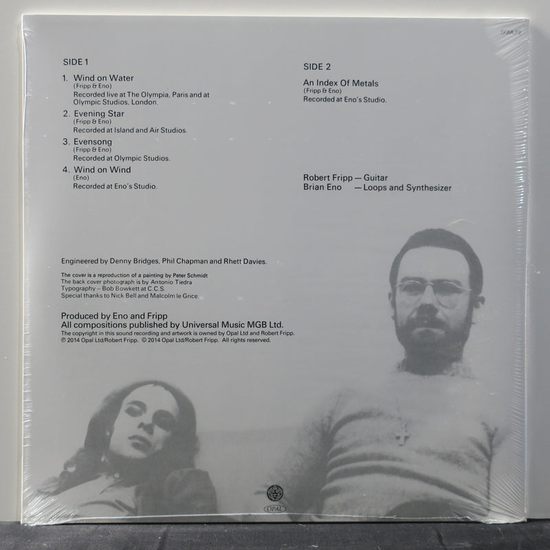 FRIPP & ENO 'Evening Star' 200g Vinyl LP (1975 Experimental Ambient)