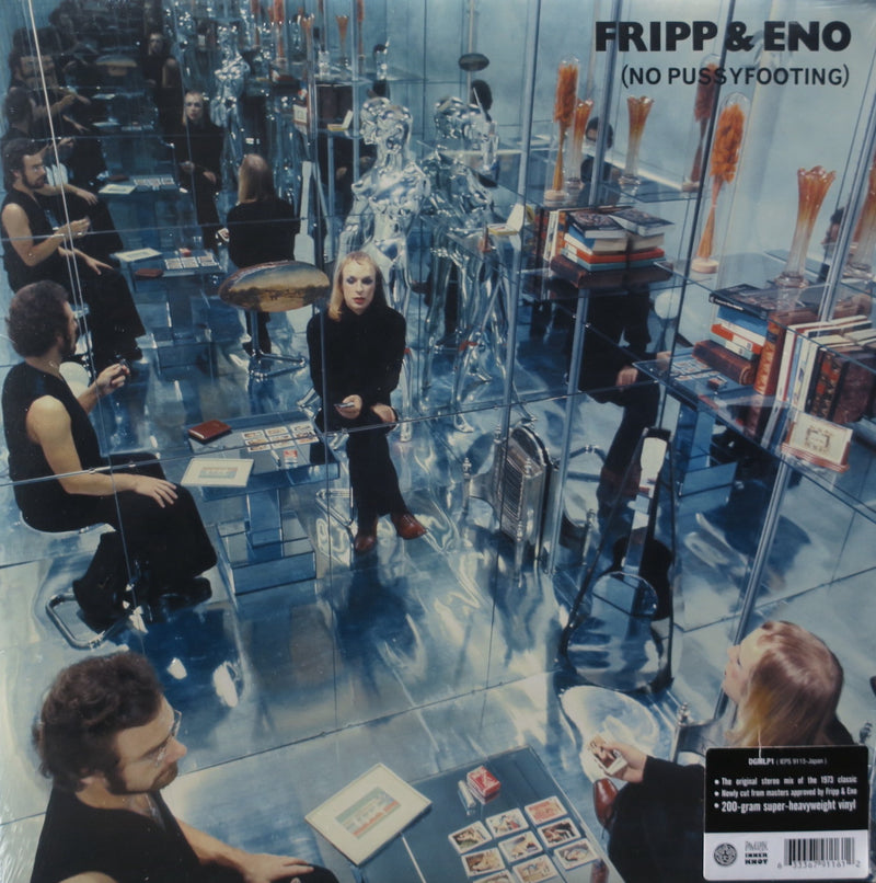 FRIPP & ENO 'No Pussyfooting' 200g Vinyl LP Robert Brian (1973 Experimental Ambient)