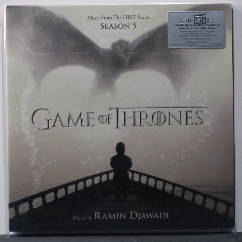 'GAME OF THRONES 5' Soundtrack by Ramin Djawadi 180g Vinyl 2LP