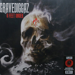 GRAVEDIGGAZ '6 Feet Under' RED/BACK SPLATTER Vinyl LP (2004 Hip Hop)