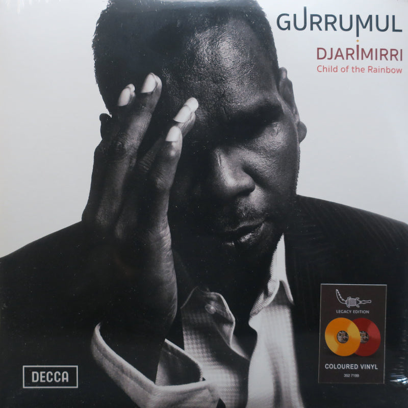 GURRUMUL 'Djarimirri - Child Of The Rainbow' ORANGE/RED Vinyl LP