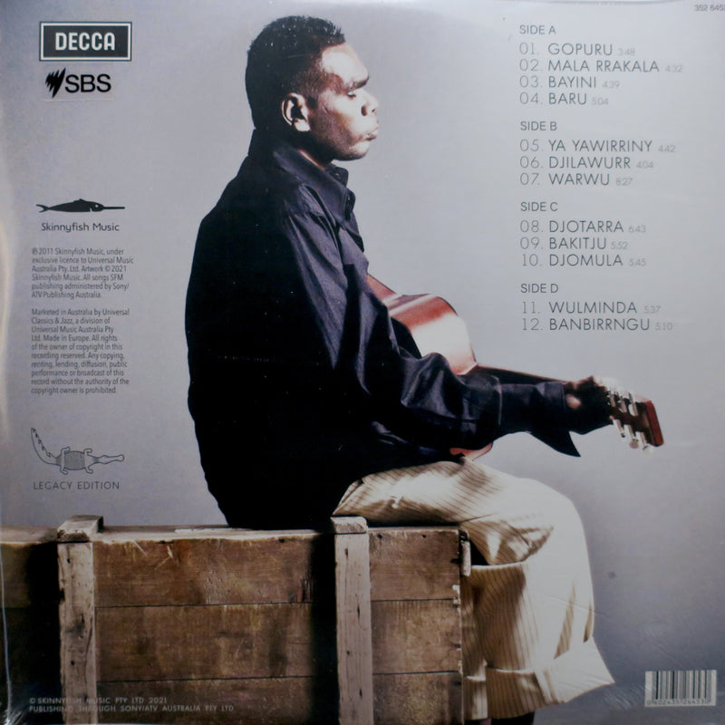 GURRUMUL 'Rrakala' GOLD Vinyl 2LP