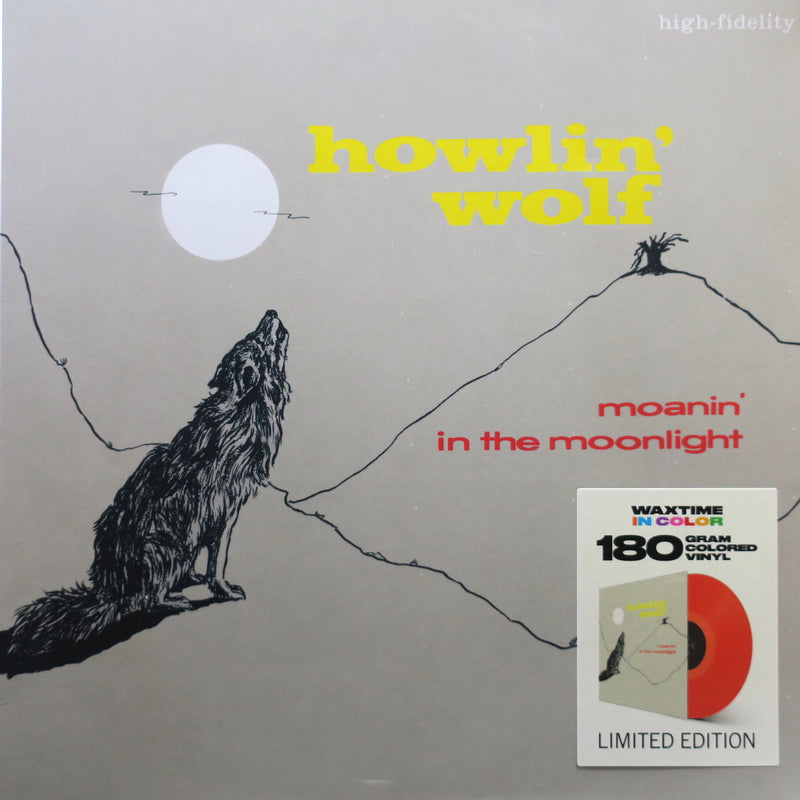 HOWLIN' WOLF 'Moanin' in the Moonlight' 180g RED Vinyl LP