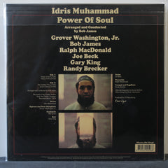 IDRIS MUHAMMAD 'Power Of Soul' 180g  Vinyl LP