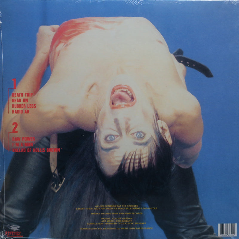 IGGY & THE STOOGES 'Death Trip' YELLOW Vinyl LP (Iggy Pop)