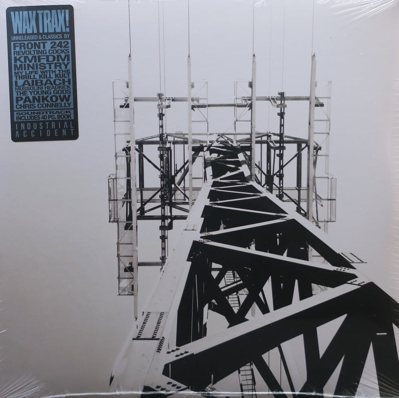 VARIOUS ARTISTS 'Industrial Accident: The Story of Wax Trax! Records' Vinyl LP (Ministry Front 242 Revolting Cocks)