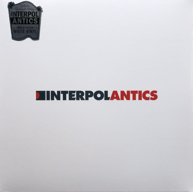 INTERPOL 'Antics' WHITE Vinyl LP