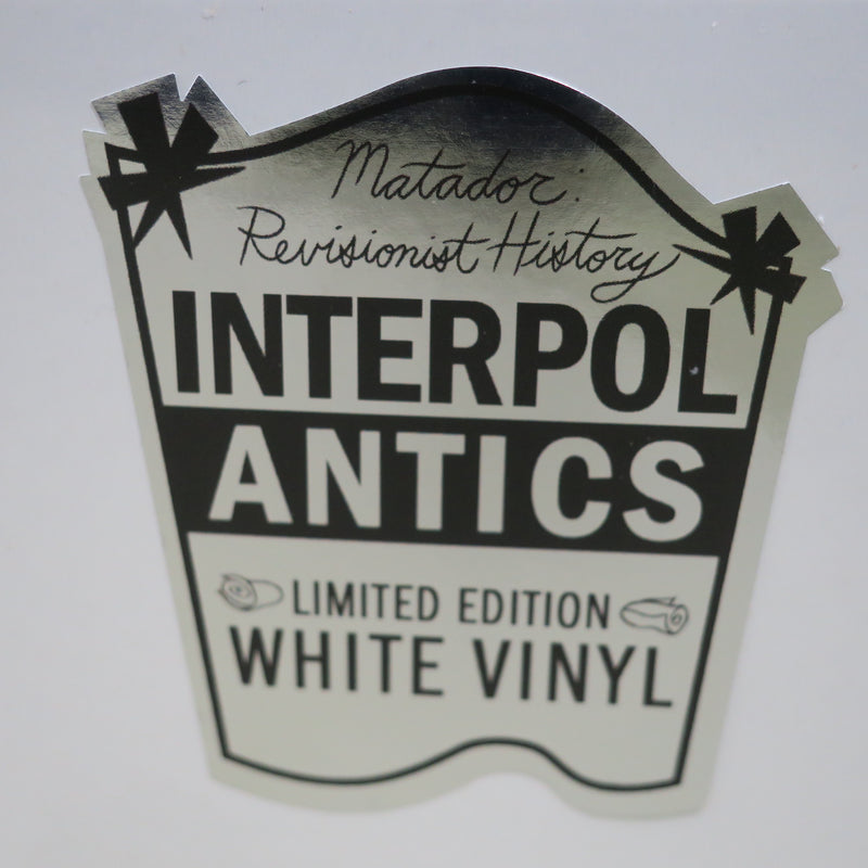 INTERPOL 'Antics' WHITE Vinyl LP