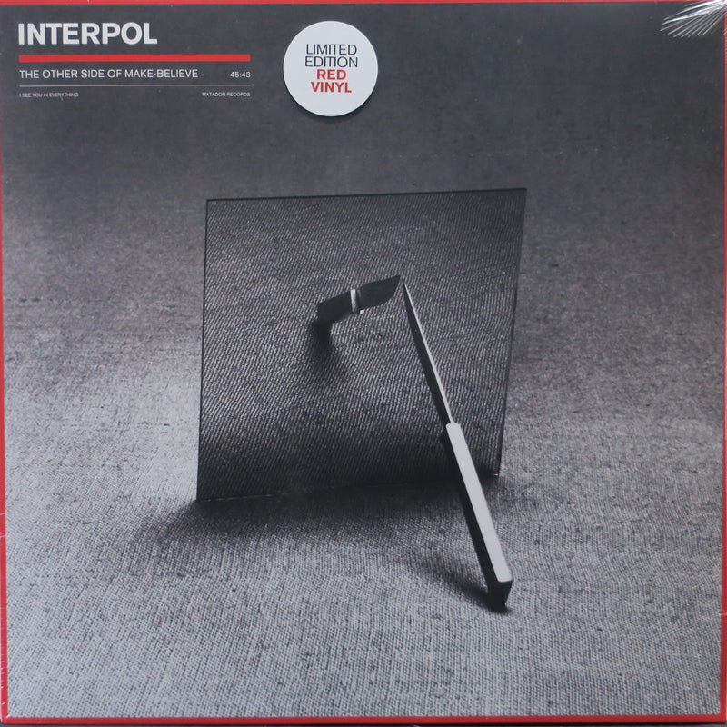 INTERPOL 'The Other Side Of Make-Believe' RED Vinyl LP