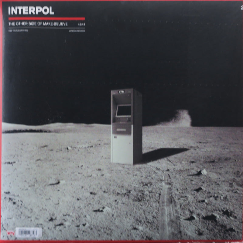 INTERPOL 'The Other Side Of Make-Believe' RED Vinyl LP