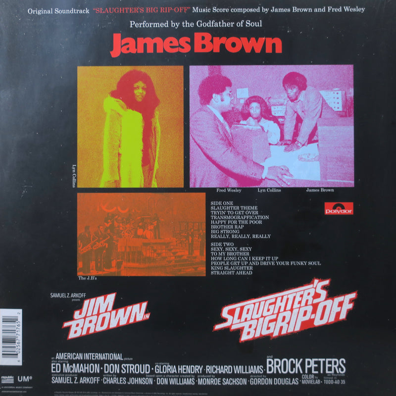 JAMES BROWN 'Slaughter's Big Rip-Off' Gatefold Vinyl LP