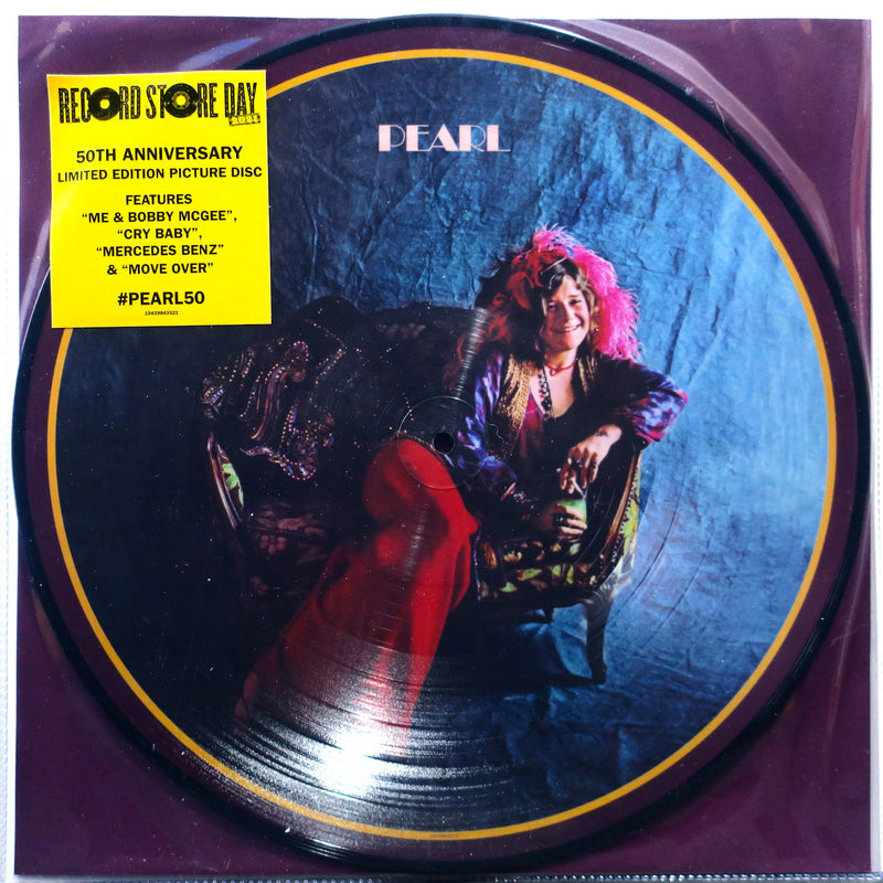 JANIS JOPLIN 'Pearl' PICTURE DISC Vinyl LP RSD21