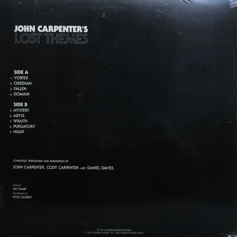 JOHN CARPENTER 'Lost Themes' NEON YELLOW Vinyl LP