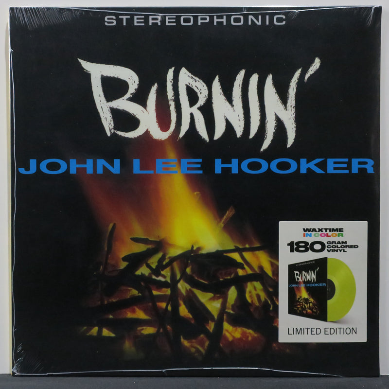 JOHN LEE HOOKER 'Burnin'' 180g YELLOW Vinyl LP