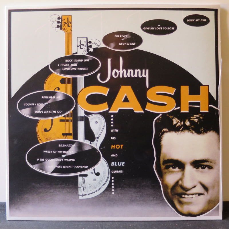 JOHNNY CASH 'With His Hot And Blue Guitar' Vinyl LP