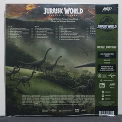 'JURASSIC WORLD: FALLEN KINGDOM' Soundtrack 180g Vinyl 2LP