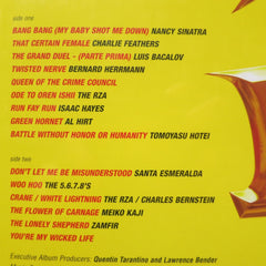 'KILL BILL' Soundtrack Vinyl LP (Nancy Sinatra Isaac Hayes RZA)