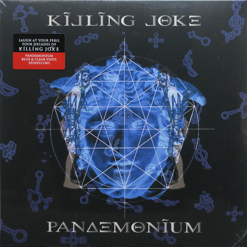 KILLING JOKE 'Pandemonium' BLUE/CLEAR Vinyl 2LP