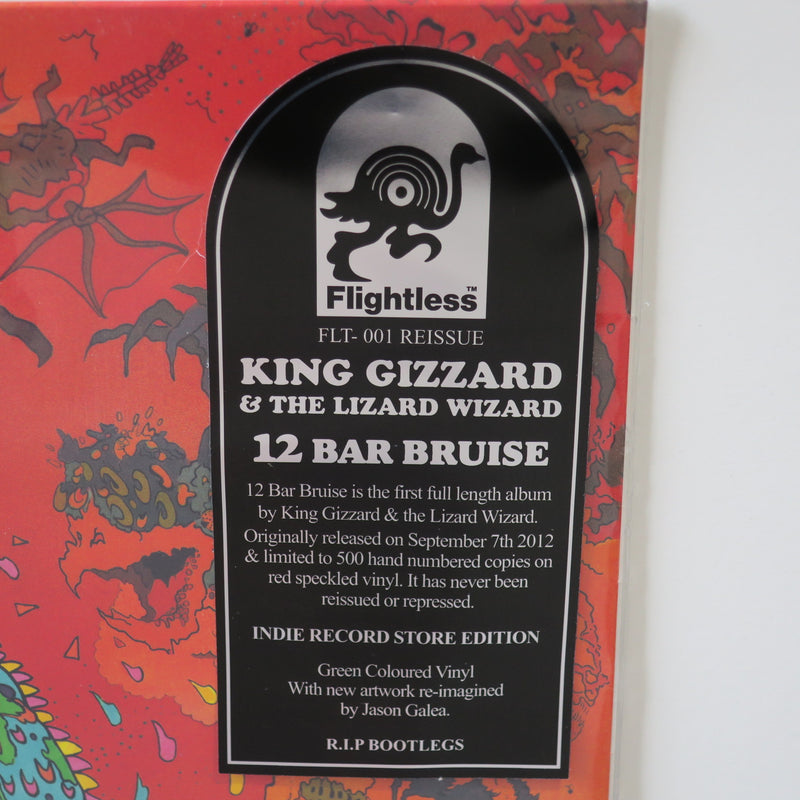 KING GIZZARD & THE LIZARD WIZARD '12 Bar Bruise' GREEN Vinyl LP