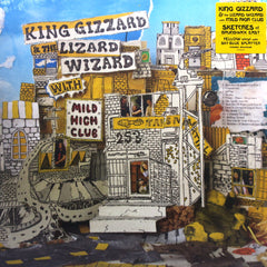 KING GIZZARD & THE LIZARD WIZARD 'Sketches Of Brunswick East' YELLOW/BLUE Vinyl LP